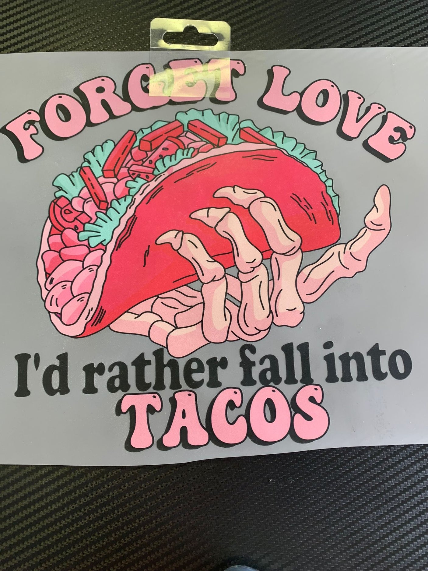 DTF Print - Forget Love