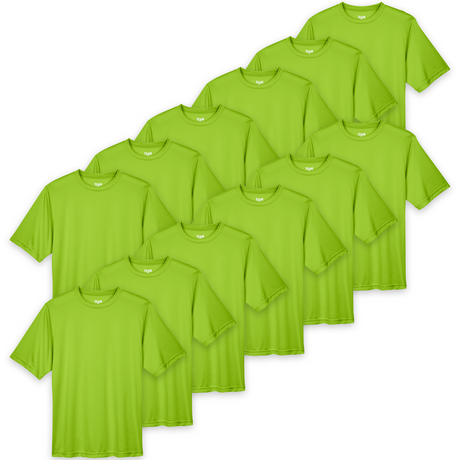 Team®365™ Men's SS Wholesale - Lime Green