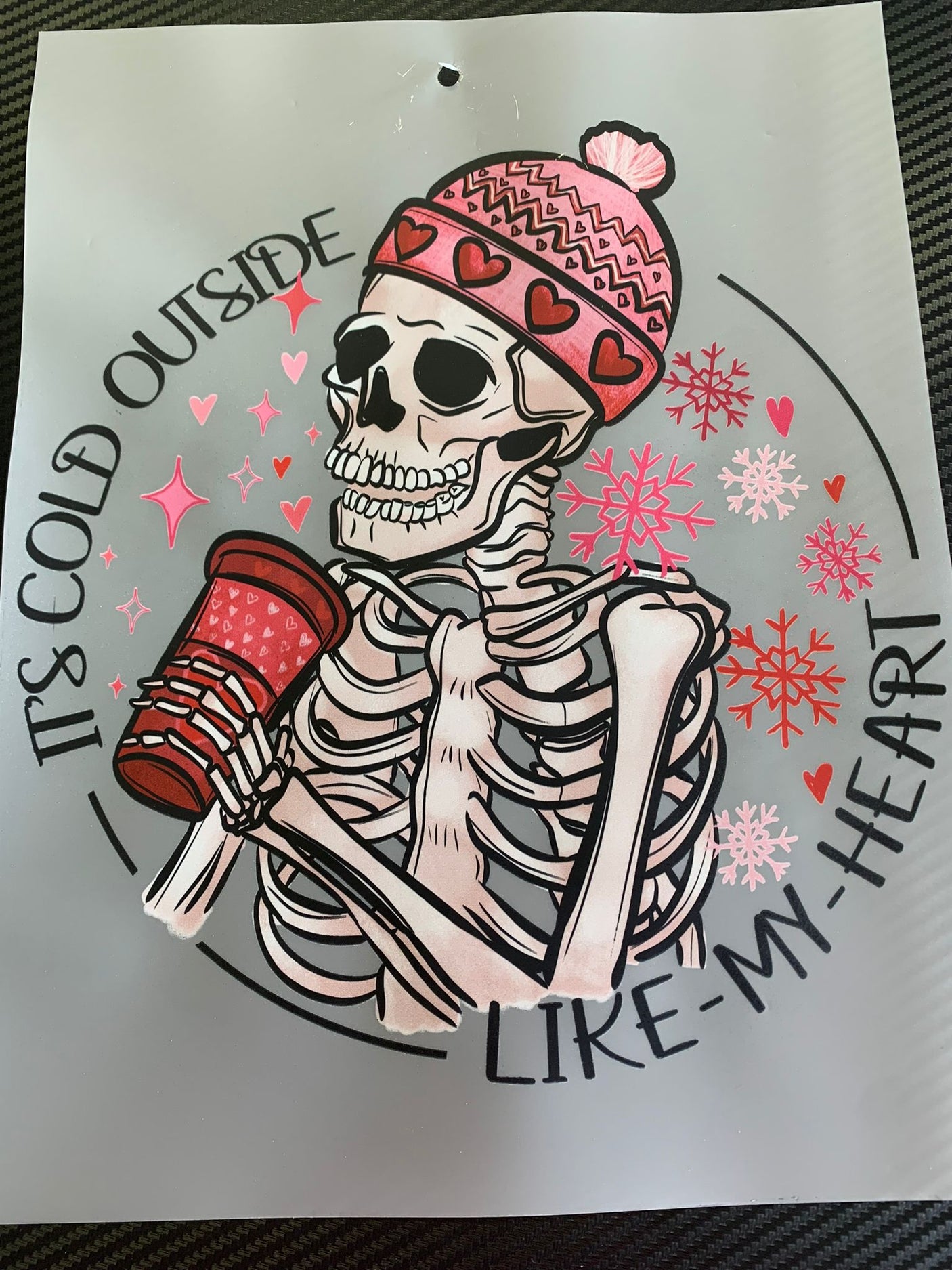 DTF Print - Cold Heart