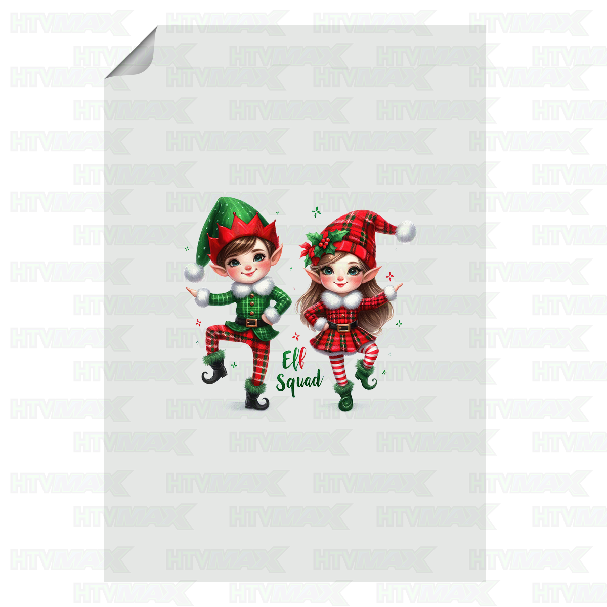 Christmas DTF Prints - Elf Squad