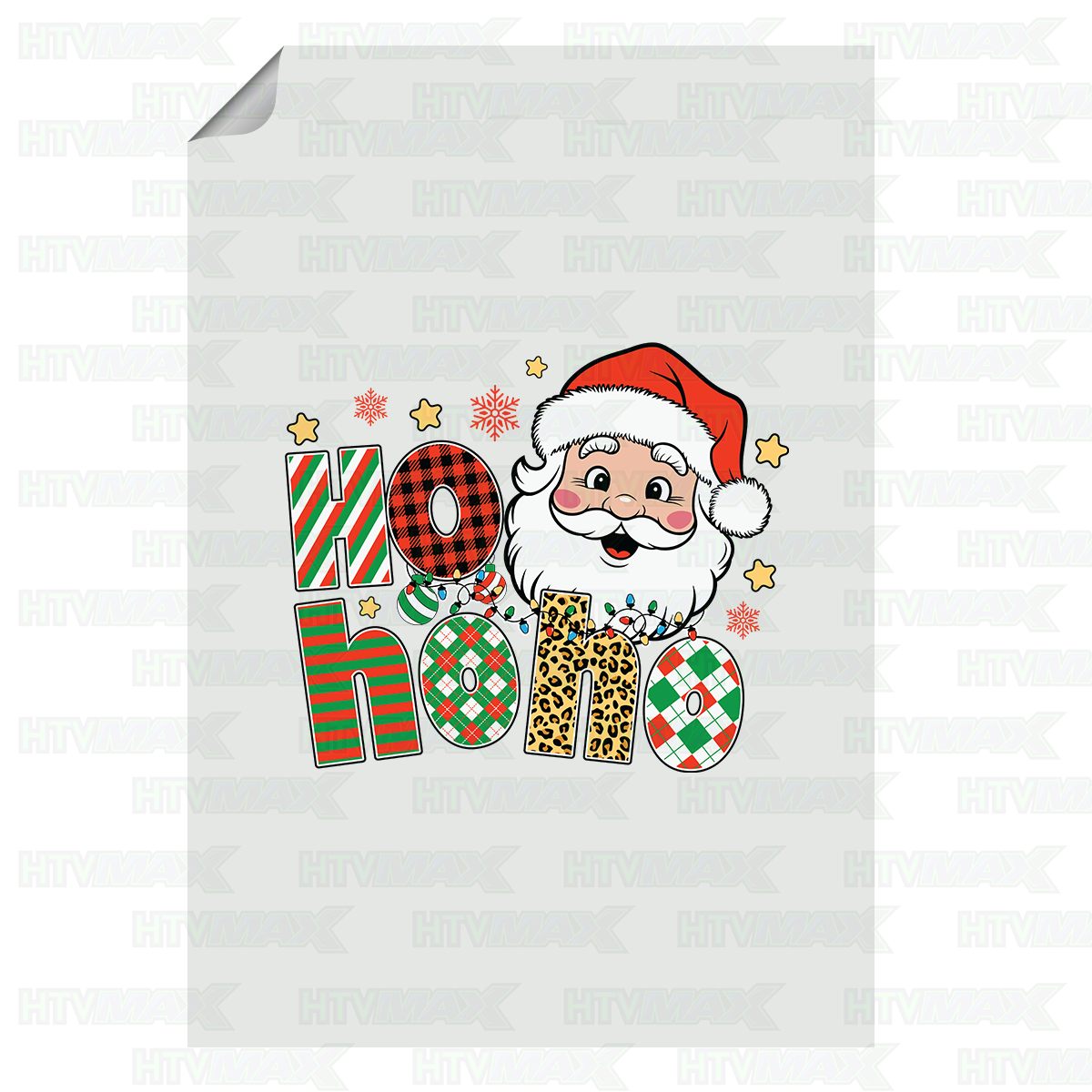 Christmas DTF Prints - Ho Ho Ho 2