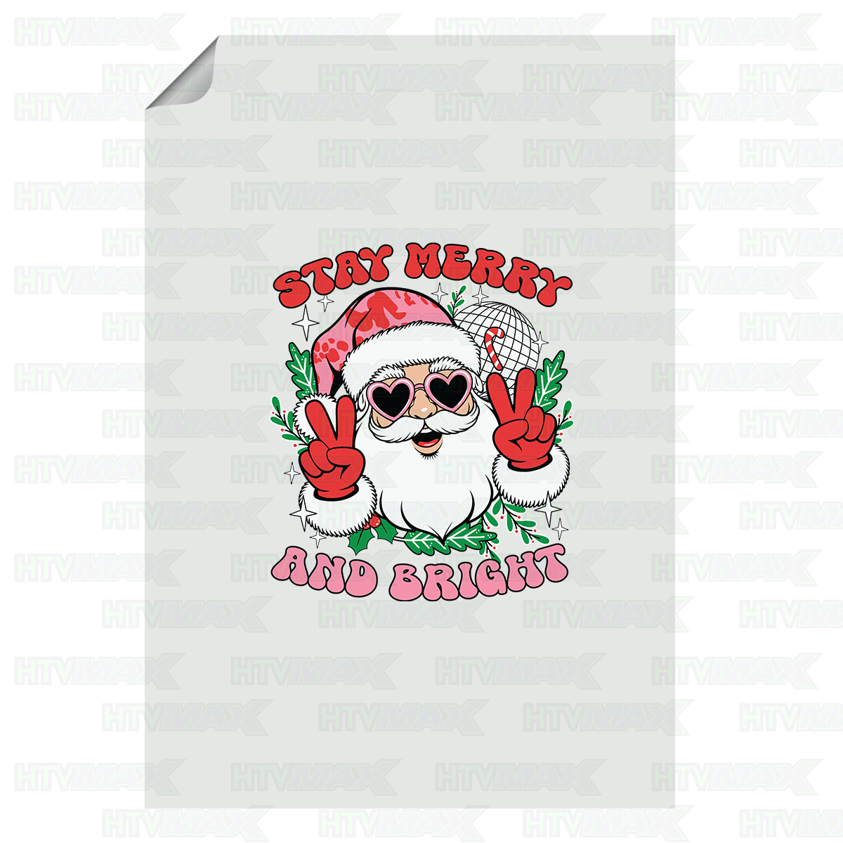 Christmas DTF Prints - Stay Merry And Bright