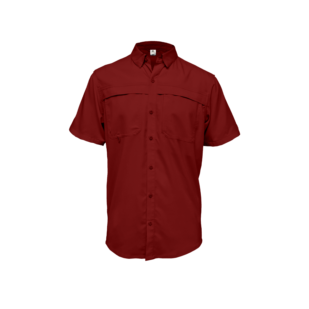 BISON Performance - Fishing Shirt - Maroon