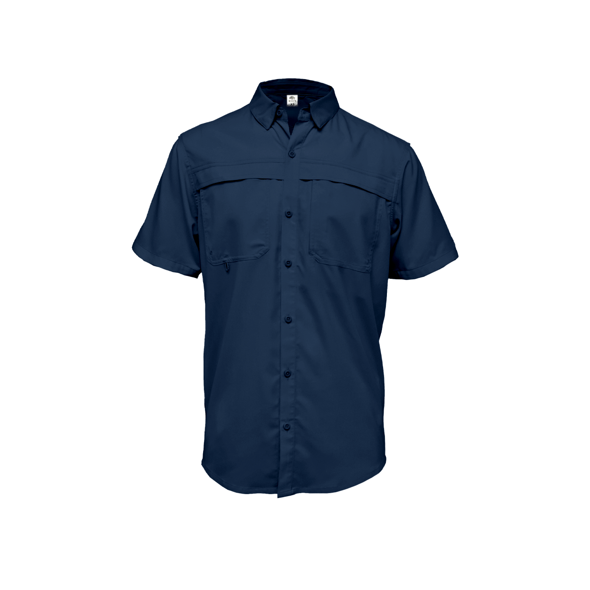 BISON Performance - Fishing Shirt - Navy Blue