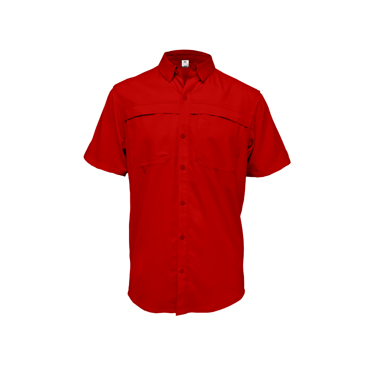 BISON Performance - Fishing Shirt - Red