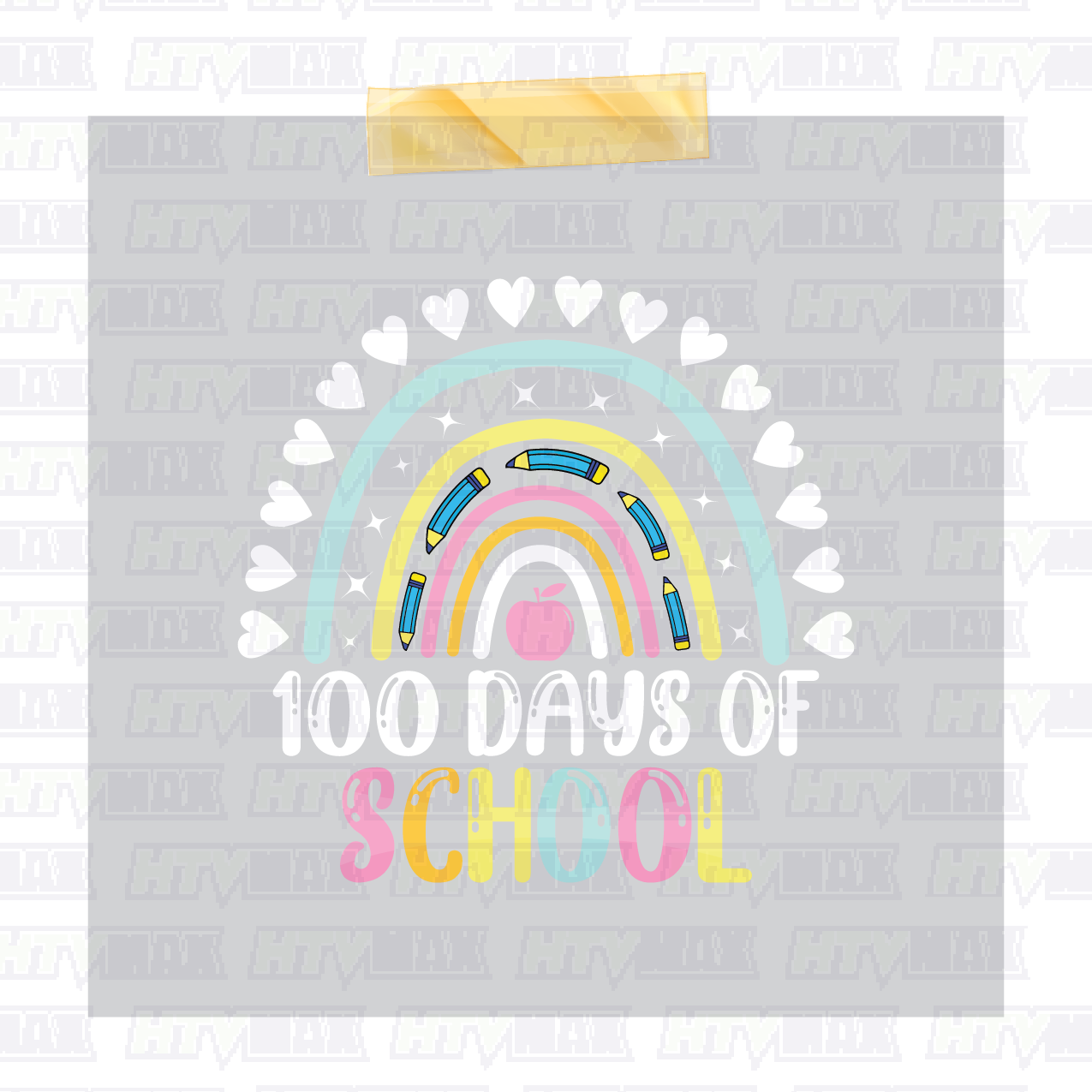 100 Days of School DTF Prints - 100 Days Of School 2