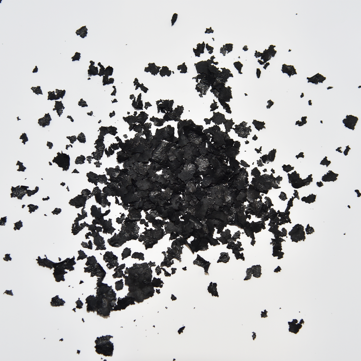 Black Screen Print Confetti