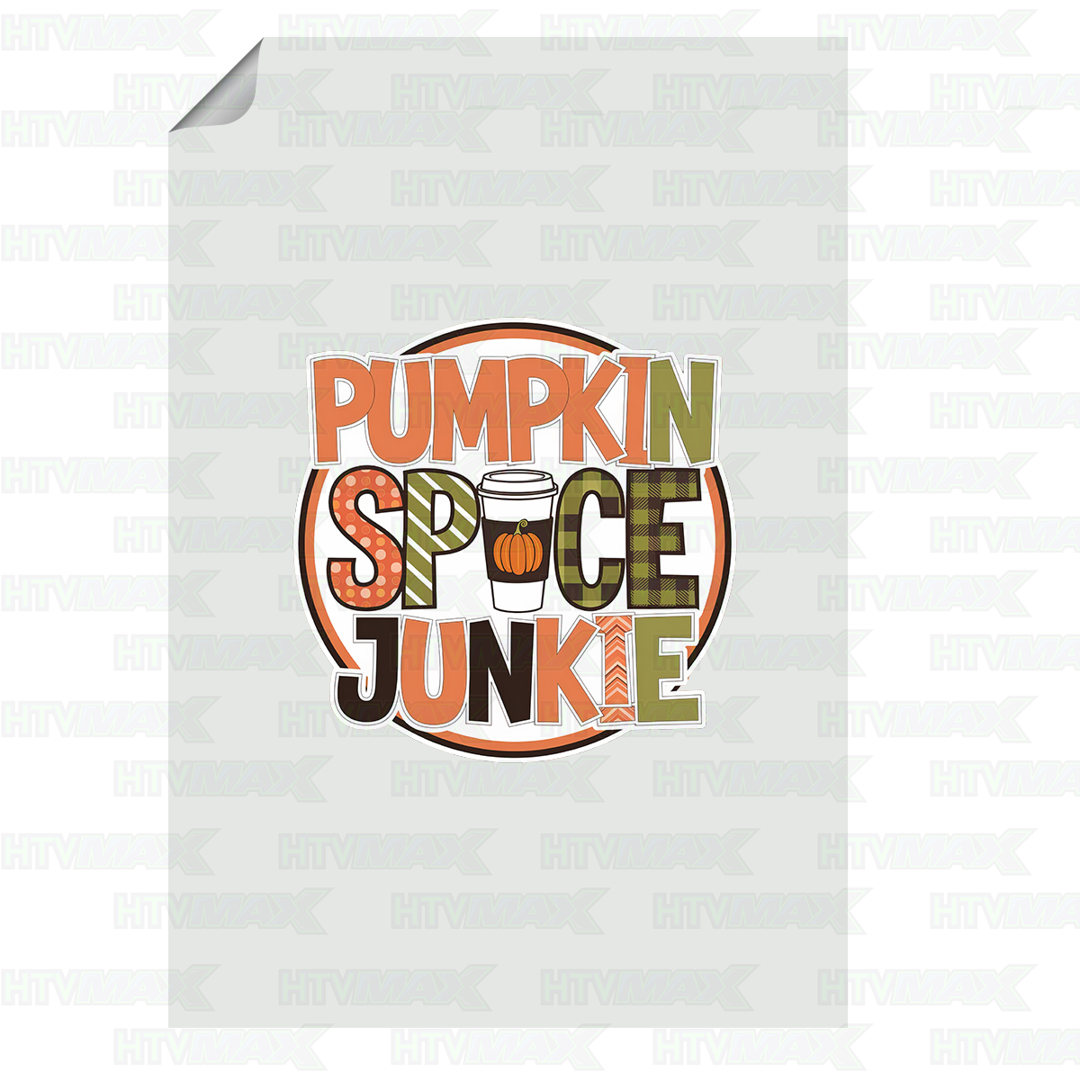 Thanksgiving DTF Prints - Pumpkin Spice Junkie