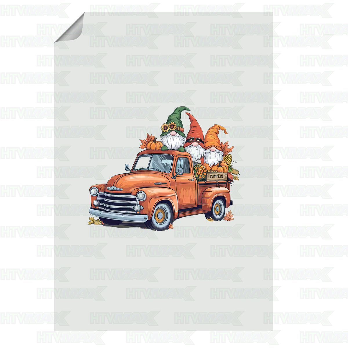 Thanksgiving DTF Prints - Gnome Truck