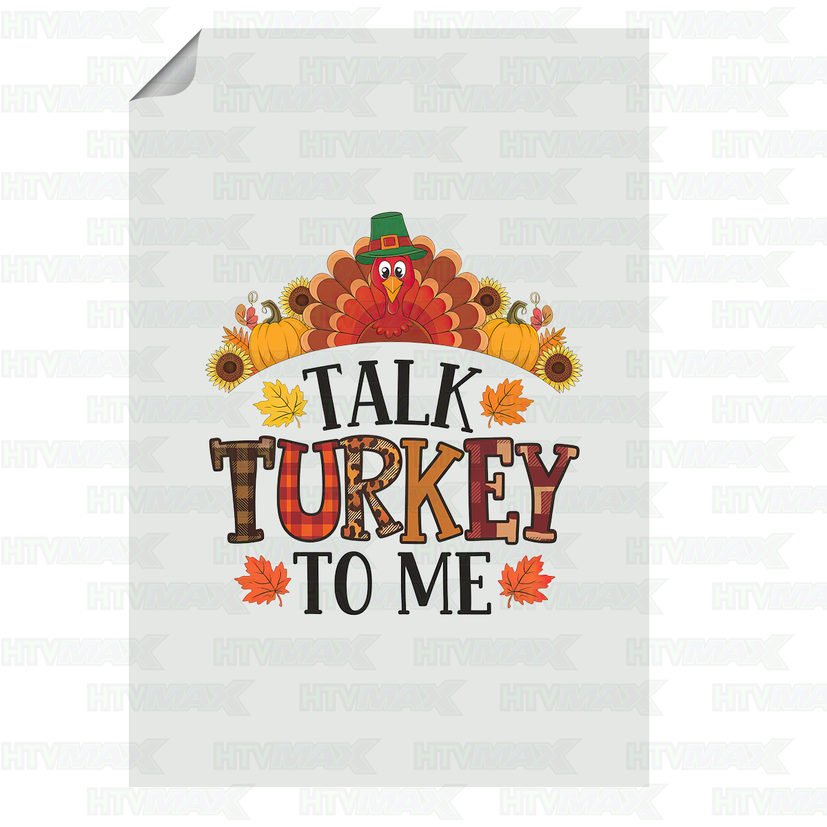 Thanksgiving DTF Prints - Talk Turkey To Me 2