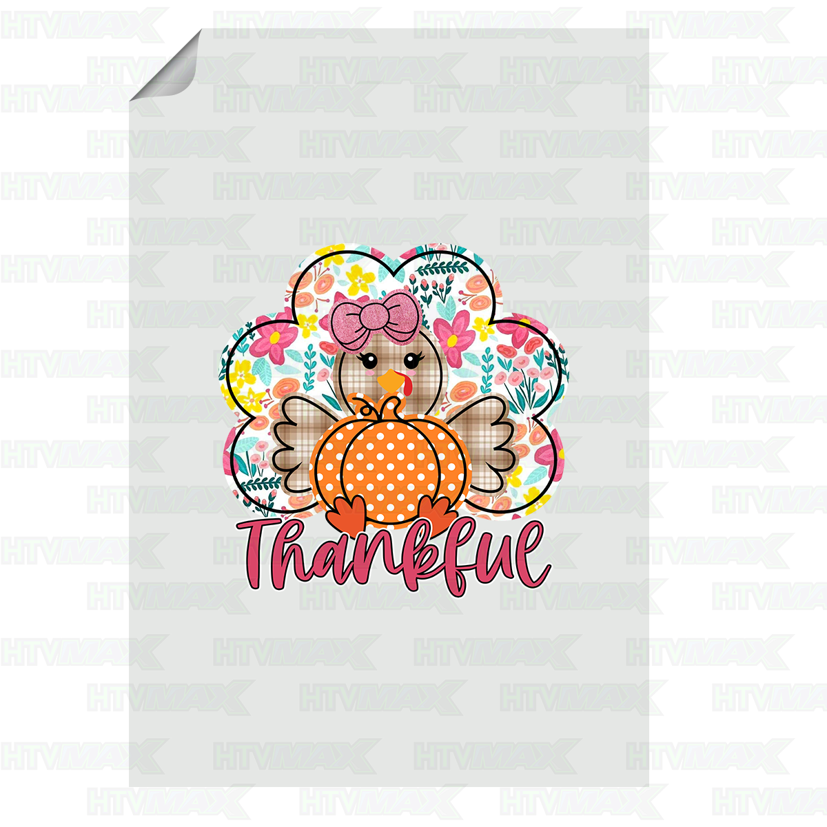 Thanksgiving DTF Prints - Thankful 5