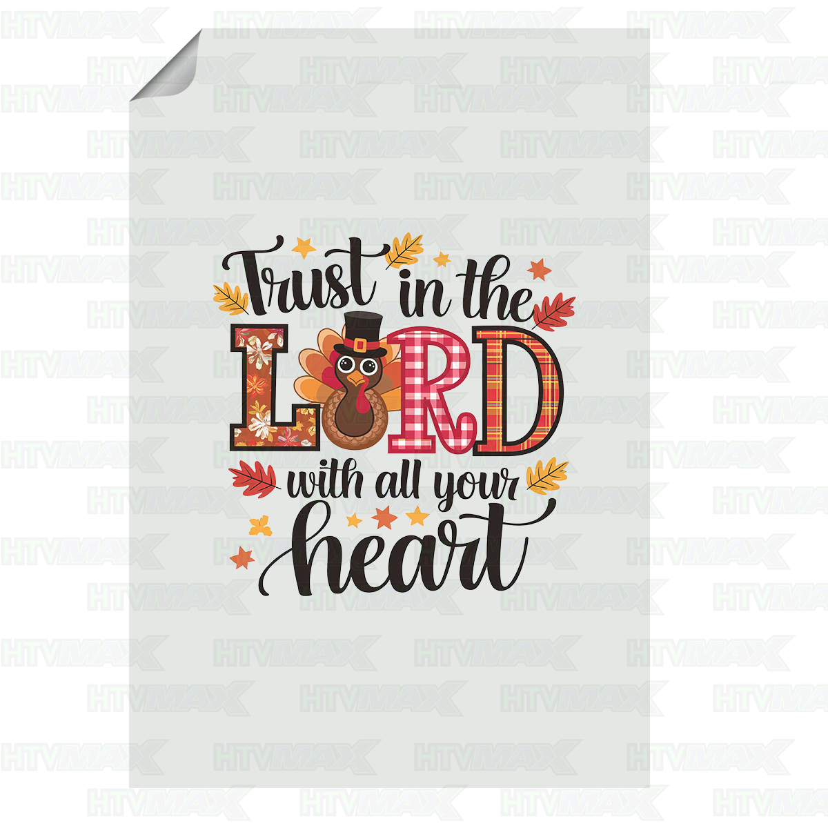 Thanksgiving DTF Prints - Trust In The Lord