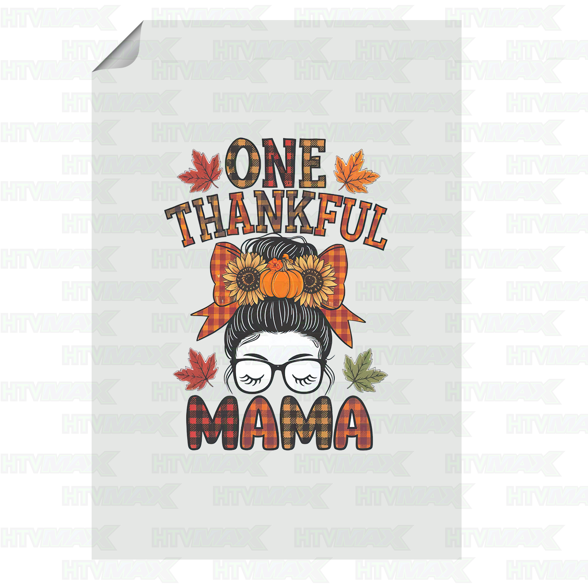 Thanksgiving DTF Prints - One Thankful Mama