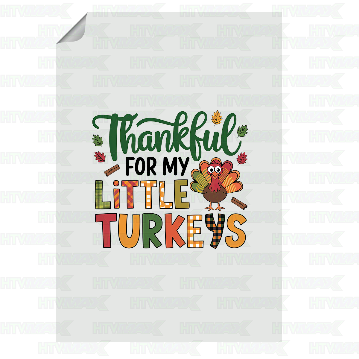 Thanksgiving DTF Prints - Thankful For My Little Turkeys