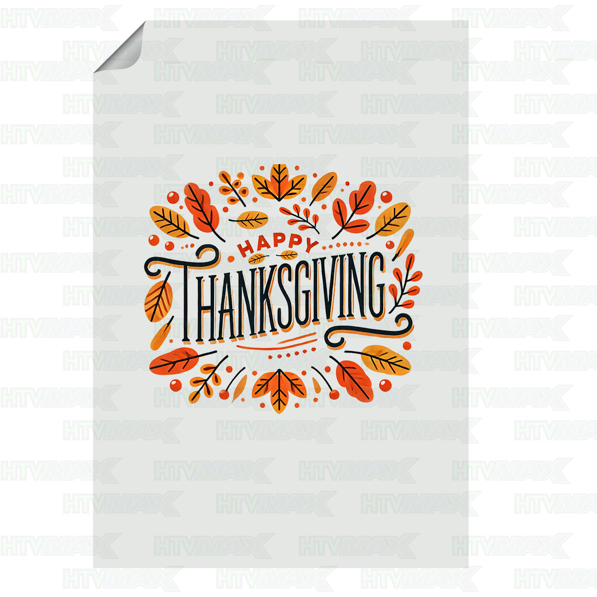 Thanksgiving DTF Prints - Happy Thanksgiving