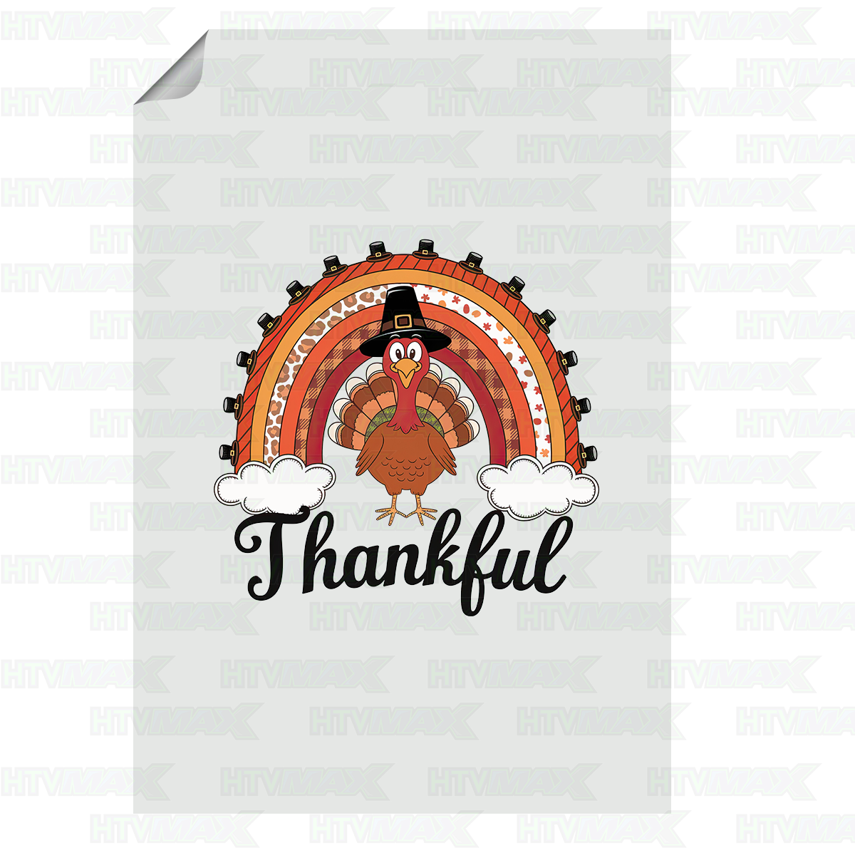 Thanksgiving DTF Prints - Thankful