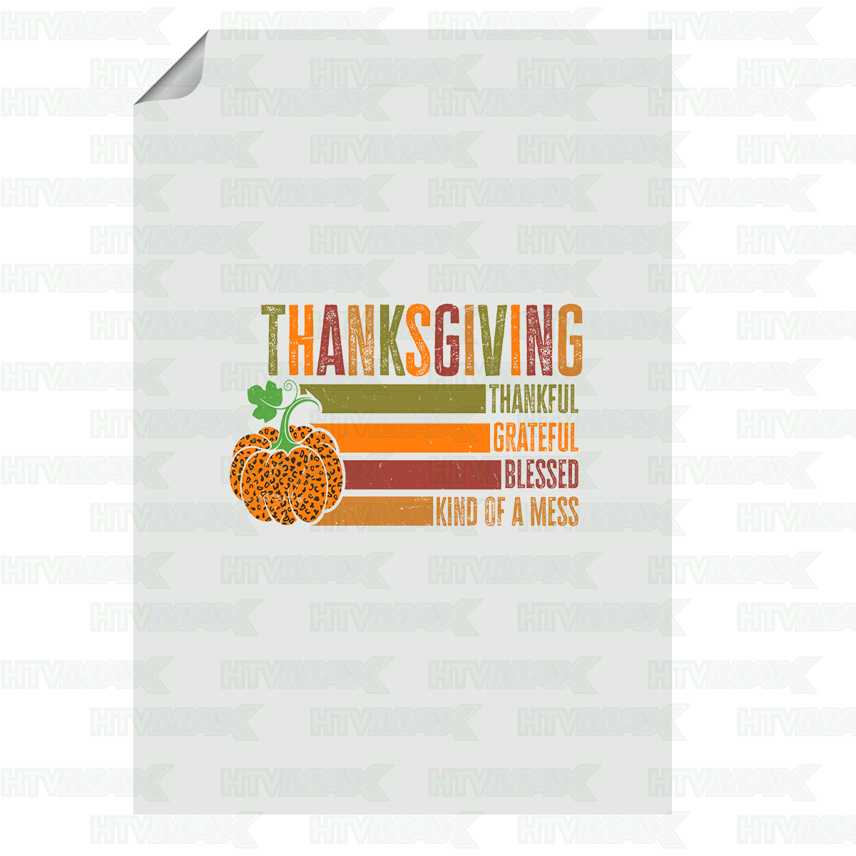 Thanksgiving DTF Prints - Thanksgiving List