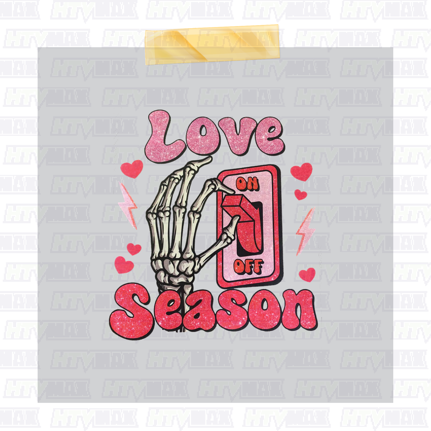 Valentines DTF Prints - Love Season