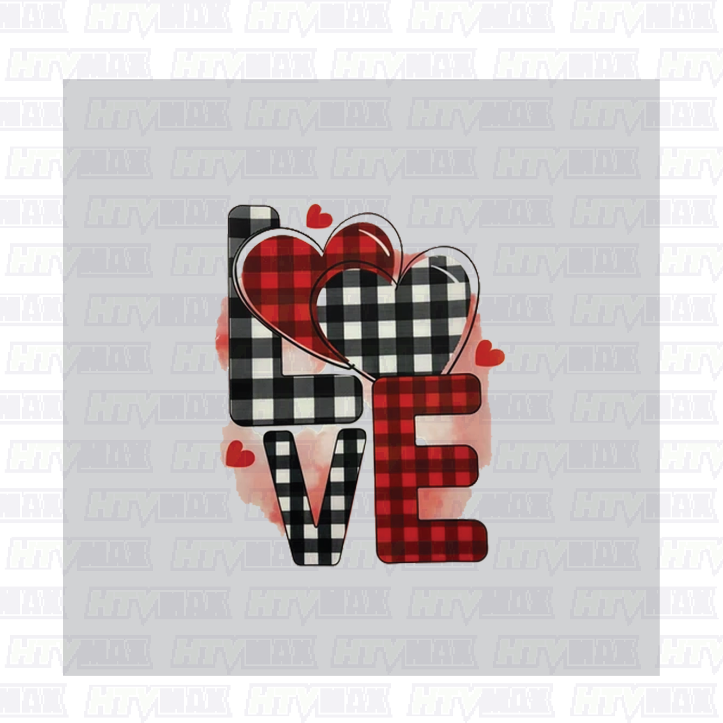 Valentines DTF Prints - LOVE 2