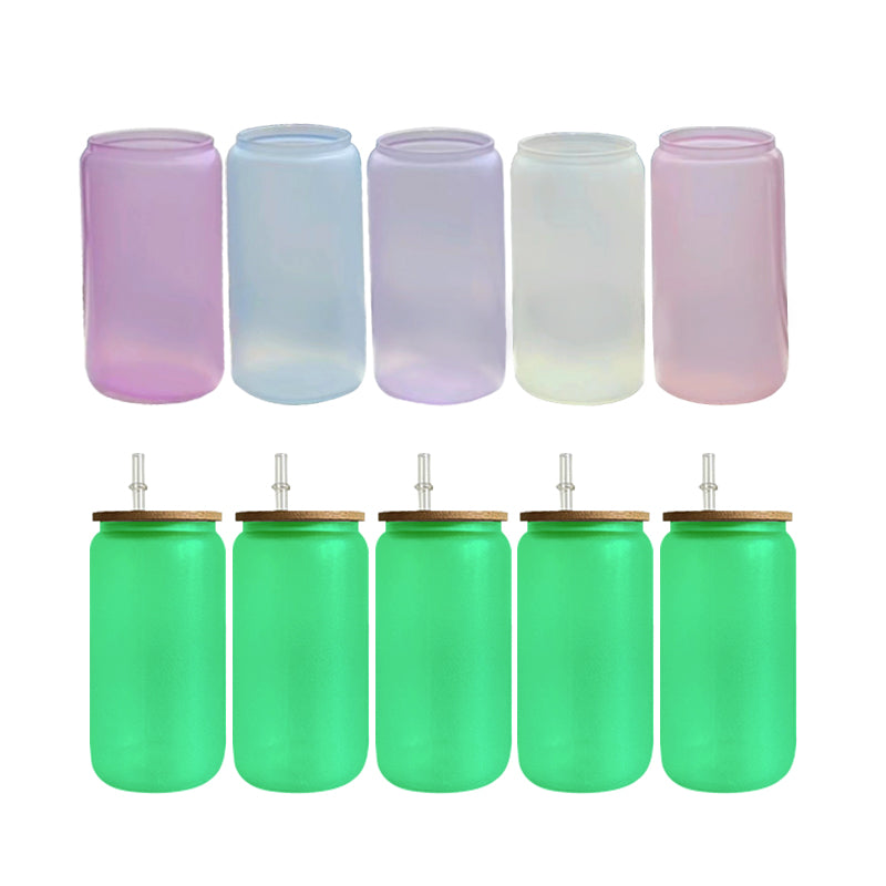 20 Oz Glow in the Dark UV Color Changing Sublimation Tumblers UV