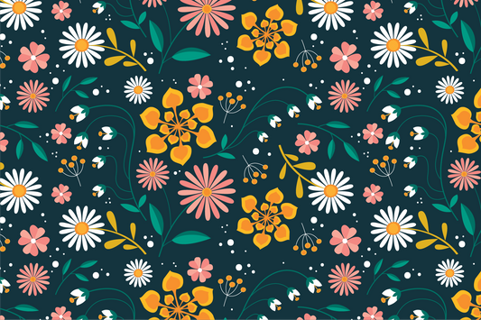 Pattern HTV Flowers Floral