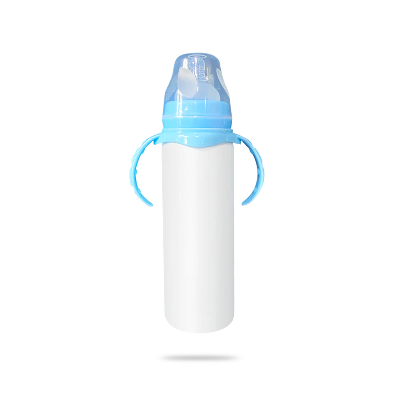 Sublimation Blue Baby Bottle 8 oz – DH Designs Tumblers and More