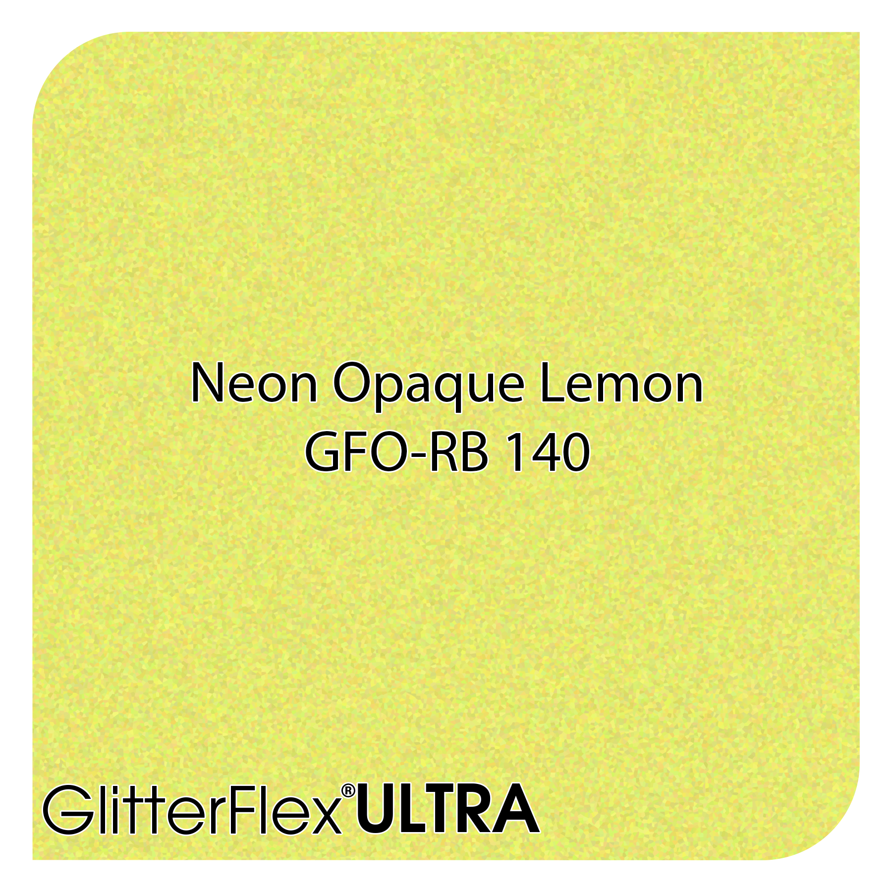 GlitterFlex Ultra Neon Opaque Coral Pink Glitter HTV