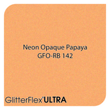 GlitterFlex® Ultra - Opaque Neon Rainbow - 12" x 5 Yards (15 Feet)