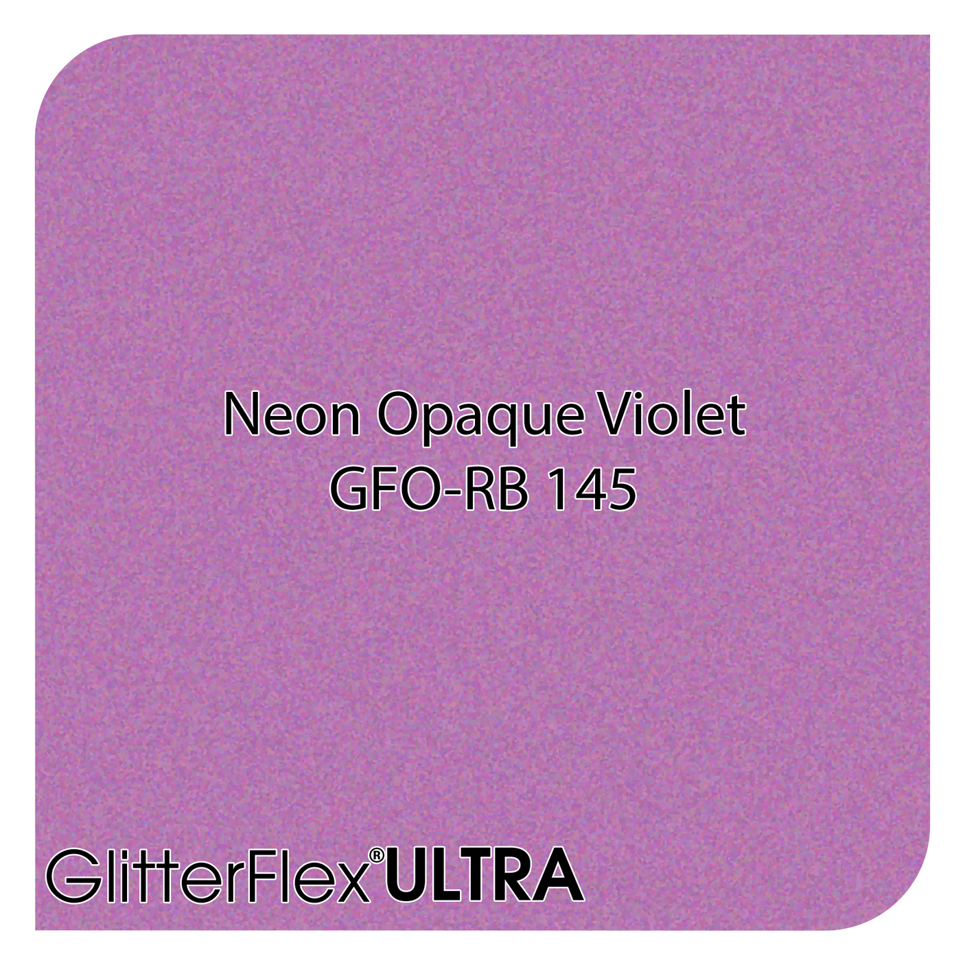 GlitterFlex® Ultra - Opaque Neon Rainbow - 12" x 20" Sheet