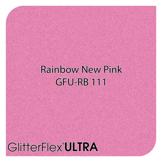 GlitterFlex Ultra Pink Glitter HTV –