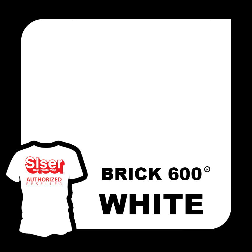 20 Siser® Brick™ 600 Heat Transfer Vinyl Rolls
